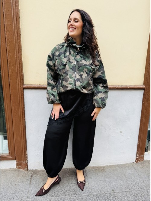9096 Gabardina Impermeable Militar